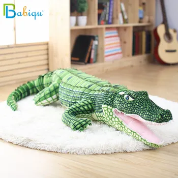 105/165cm iškamša Realiame Gyvenime Aligatorius Pliušinis Žaislas Modeliavimas Krokodilas Lėlės Kawaii Ceative Pagalvę Vaikams Kalėdų Dovanos