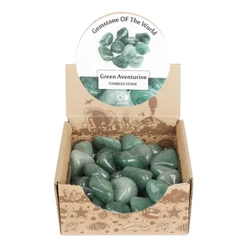 1 Dėžutė Green Aventurine Natūralių Kristalų Krito Akmenys Chakra Energijos Akmenų, Brangakmenių, Namų Dekoro Medžiaga