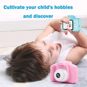 žaislai vaikams Skaitmeninės Kameros LCD 2.0 Mini Kamera HD 1080P Vaikų Sporto Fotoaparatas Dovanų zabawki dla dzieci juguetes#L35