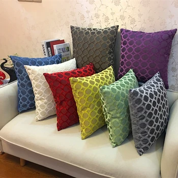 BUČINYS KARALIENĖ šeniliniai audiniai sofos pagalvėlė padengti kieta mesti pagalvę padengti dekoratyvinės pagalvės užvalkalą automobilių, namų
