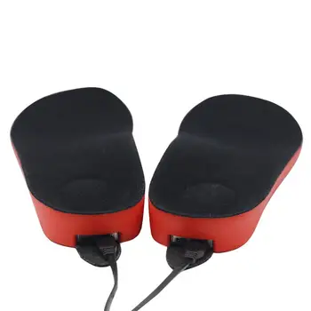 1 Pora USB Šildomos Batų Vidpadžiai Kojas Šiltas Kojines Pad Mat Elektra Šildymo Vidpadžiai Skalbti Žiemą Šilčiau Šilumos Vidpadžiai Unisex