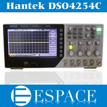 2017 Naujas Hantek DSO4254C Skaitmeninio Saugojimo Oscilloscope 250 MHz, 4 Kanalai, 1 Gsa/s Integruotas USB Host/Device Geriau Nei DSO5102P