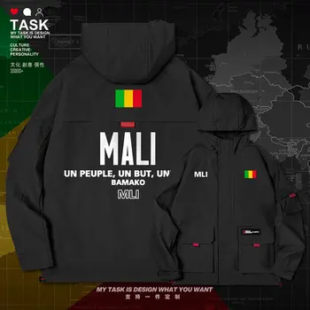 Malyje Malio MLI vyrų striukė su gobtuvu tautos vėliava kasdienių drabužių švarkelis naujas spausdinti kailis chaquetas hombre viršuje drabužių rudens