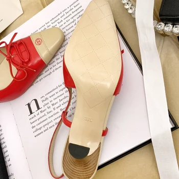 Prancūzijos verslo moterų batai yra labiausiai vertas klasikinio stiliaus 6cm aukšto kulno, kvadratinė galva, spalvų ir minkštos odos, viršutinė