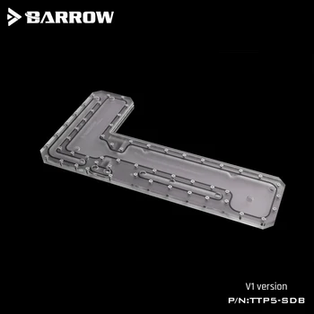 Barrow TTP5-SDBV1, Kelių Lentų TT Karves P5 Atveju, Intel CPU Water Block & Vieno/Dviejų GPU Pastate