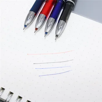 48 vnt Kūrybos Trinamos Gelio rašiklis Pasirašymo pen Biuro Verslo Studentų Mokyklos Raštinės reikmenys Keturių spalvų pasirinktinai Plunksnų storis 0,5 mm