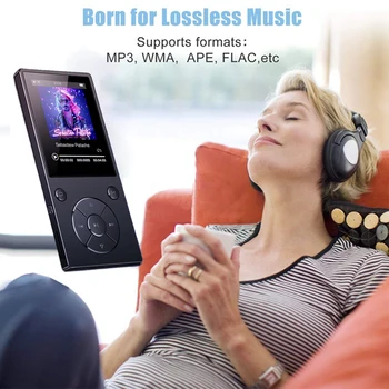 Originalus HIFI Lossless Muzikos MP3 Grotuvas Su Bluetooth, 2.4
