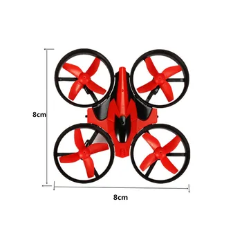Eachine E010 Mini 2.4 G 4CH 6 Ašis 3D Begalvis Režimas 1 & 2 RC Quadcopter Drone Mažytė Dovana Metu Vaikams, Žaislai, RTF VS H8 Mini