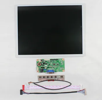VGA LCD Valdiklio plokštės su 12.1 colių 800x600 lcd LQ121S1LQ73