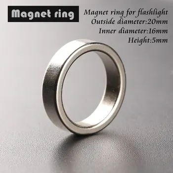 Vilkstinė Žibintuvėlis Uodega Magnetas Žiedo Degiklį Žiedai, Magnetinis Žiedas 20*16*5mm dėl Vilkstinė S2 S2+ S3 S4 S5 S6 S7 S8 M1 C8 L4 Žibintuvėlis
