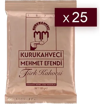 Mehmetas Efendi turkiška kava, 100 G x 25 Vnt.