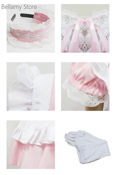 Tik Japonija super mielas brangioji, Rožinė tema vienodas Tarnaitė Suknelė