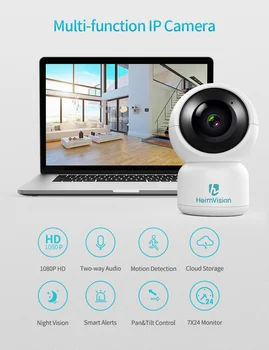 HeimVision HMB03MQ 1080P IP Kamera, Wi-fi, Belaidžių, Stebėjimo Kameros 2 Garso Naktinio Matymo Baby Pet Motion Detect Debesų Paslauga