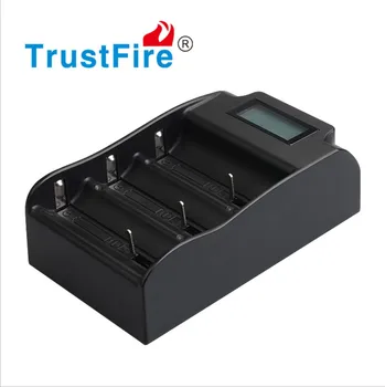 TrustFire TR-008 3.0 V 4.2 V 18650 25500 26650 26700 32650 Daugiafunkcį PWM protingas Akumuliatorių Įkroviklis su LCD Ekranu