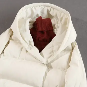 Gamykloje angos Mados prekės ženklo 90% baltųjų ančių pūkų paltai parkas 2020 m. žiemos storesnis, šiltas gobtuvu žemyn kailio wq500 dropship