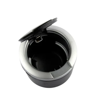 Nešiojamų automobilio peleninę Universalus cigarečių savininko automobilio formos office/home saugojimo dėklas peleninę peleninę dydžio black ashtr