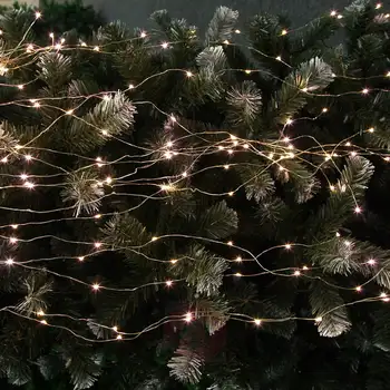 30m 50m 100m LED String Šviesos gatvėje pasakų Šviesos Vandeniui Lauko Kalėdų Pasakų Žibintai Atostogų Vestuvių Dekoravimas