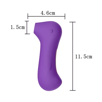IKOKY Clit Sucker Spenelių Vibratorius Čiulpti Blowjob Kalba Vibracija Sekso Žodžiu Lyžis Vaginos Stimuliatorius Sekso Žaislai Moterims