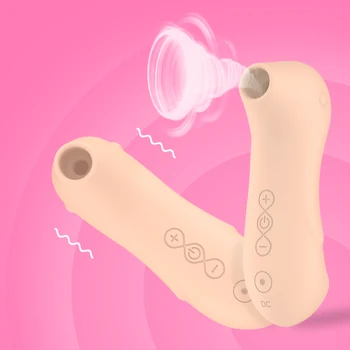 IKOKY Clit Sucker Spenelių Vibratorius Čiulpti Blowjob Kalba Vibracija Sekso Žodžiu Lyžis Vaginos Stimuliatorius Sekso Žaislai Moterims