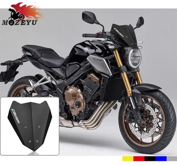 CNC Aukštos Kokybės Aliuminio Motociklo priekinio, galinio Stiklo HONDA Hornet CB650R CB 650R 2018-2019 Motociklų Vėjo Ekranas Extention Kit