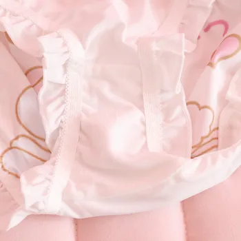 Japonų Animacinių filmų Big ear Cinnamoroll Spausdinimo Trumpikės Minkštas Mergina Miela Pieno Šilko Kelnaitės Patogiai Mažas Juosmens Underwear Lolita