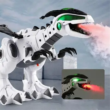 Elektros Žaislas Didelio Formato Pėsčiomis Dinozauro Tyrannosaurus Rex Gyvūnų Elektros Pėsčiomis Gyvūnų Žaislas Purškimo Dinozaurų Robotas Elektroninių