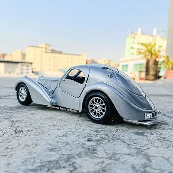 Bburago 1:24 Bugatti Atlantic modeliavimas lydinio automobilio modelį amatų, apdailos kolekcijos žaislas įrankiai dovana