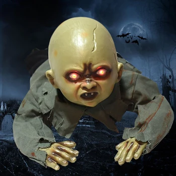 Animacinis Nuskaitymo Kūdikis Baisu Zombie Dvasios, Kūdikių Lėlės Haunted Helovinas Dekoro Rekvizitai Prekes