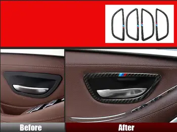 Anglies pluošto M galia perfermance dekoro lipduko BMW 2011-2017 5 series 520 F10 528 530 535 550