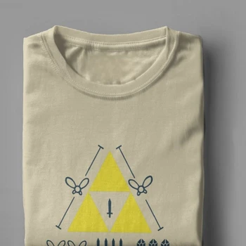 Vyrų Legend Of Zelda Nuoroda Į Matematikos T Shirts Žaidimas Priemoka Medvilnės Drabužius Kietas Fitneso Tees Tshirts