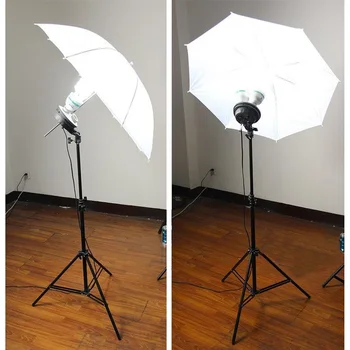 Gosear 85cm Fotografijos Studija, Video, Photo Light Skėtis Baltas Permatomas Difuzorius flash Minkštas Skėtis Priedai