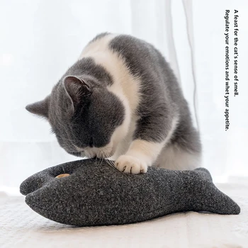 Juokingas Interaktyvus Pliušinis Katė Žaislas Dantų Šlifavimo Katžolių Žaislai Kačiukas Žaisti Pagalvę Kojos Nykščio Bite Katė mėtų Katėms karšto