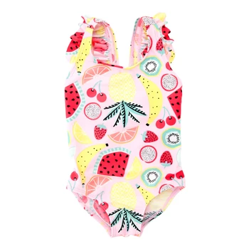 Honeyzone Kūdikių Gilrs Vasaros maudymosi kostiumėlį Diržas Rankovių Maudymosi kostiumai Vaikams, Vaikiška Paplūdimio Plaukimo Maudymosi Dėvėti 9 Mėnesius - 6 Metai