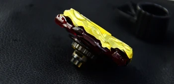 Tik 4D Beyblades Metalo Sintezės Aukso Ldrago DF105LRF su Paleidimo