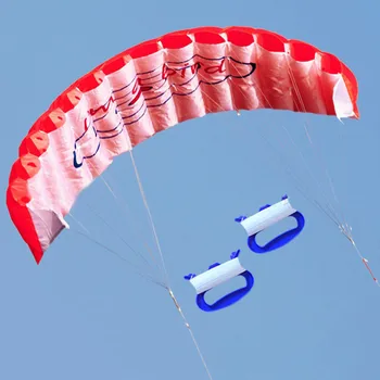 Pripučiami Aitvaras Naujų 1.4 m Soft Power Aitvarai Lauko Įdomus Žaislai Parafoil Parašiutu Dviguba Linija Banglenčių vliegers voor kinderen #LR3