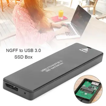 VSD Atveju NGFF M. 2 SATA Tipo C 3.0 SSD Standžiojo Disko Dėžutė M2 HDD SSD Atveju NGFF SATA M. 2 USB 3.0 SSD Kietąjį Diską Atveju