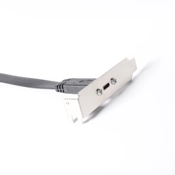 USB 3.1 Priekinis Skydelis Antraštės Tipo E M C Tipo F Plokštės Plėtimosi Kabelis Perdavimo Laidai, Įskaitant Pertvaras Dropshipping