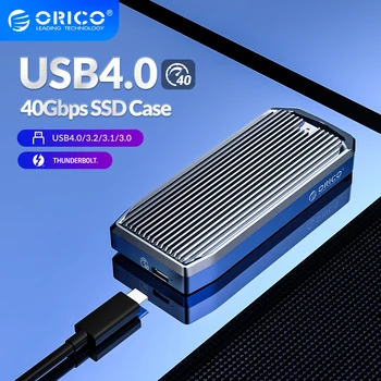 ORICO LSDT USB4.0 2 M. SSD Atveju 40Gbps M2 NVMe Atveju Suderinama su 