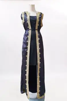 2021 Naujas Vasaros Moterų Suknelė be Rankovių Embroided Grindų Ilgis Suknelės Cardigan Elegantiškas Vakarą, Šaliai, Skraistės femme Dviejų dalių Komplektas