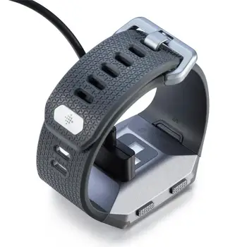 Smart Žiūrėti Įkroviklis USB Įkrovimo Kabelis Fitbit Joninių Pažangus Fitneso Žiūrėti Įkroviklis Lopšys Doko, Kabelių Priedai
