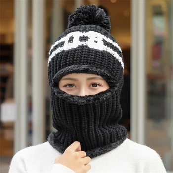 2019 Žiemos Aksomo, Skrybėlės Moterims Storio Jojimo Vilnos Beanies Skrybėlę Moterų Mielas Earmuffs Šilta Kepuraitė Su Antkrūtiniais Megzti Vėjo Skrybėlės