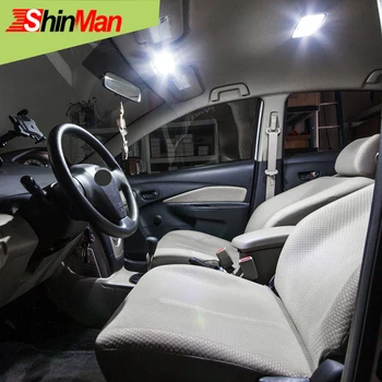 ShinMan10X LED AUTOMOBILIŲ Lengvųjų Automobilių LED Interjero Automobilio apšvietimo Seat Exeo LED Vidaus apšvietimo rinkinys 2008-2013 m. LED Automobilių Reikmenys