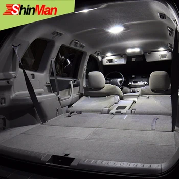 ShinMan10X LED AUTOMOBILIŲ Lengvųjų Automobilių LED Interjero Automobilio apšvietimo Seat Exeo LED Vidaus apšvietimo rinkinys 2008-2013 m. LED Automobilių Reikmenys
