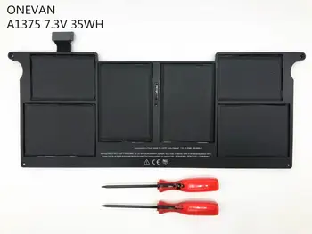 ONEVAN 7.3 V 35WH A1375 Baterija MacBook Air 11