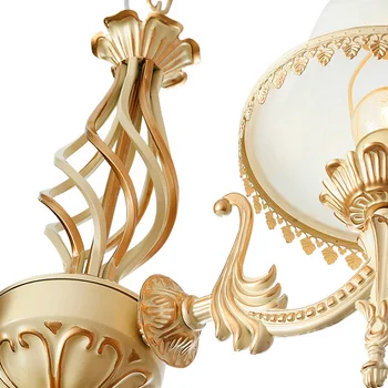 Originali vintage šviestuvai rankų darbo aukso naujovė led šviestuvo Lubų Lempa Naują atvykimo blizgesio liustra nemokamas pristatymas