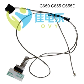 OVY Nešiojamas LVDS LCD Kabelis C650 Už Toshiba Satellite C655 C655D jungtis kabeliai 6017B0265501 Vaizdo Juostelės Kabelis tvirtinimo pardavimas