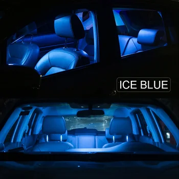10 Vnt. LED Balti Žibintai Interjero Paketas Rinkinys 2005-2009 Chevrolet Equinox Žemėlapis Dome Kamieno Licenciją plokštelės šviesos