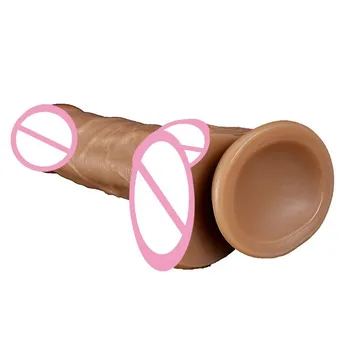 7.9x1.6 colių Sekso Žaislai Moterims, Didelis Vibratorių Tikroviškas Dildo Analinis Penis Dirbtinis Penis siurbtukas Dildo Suaugusiųjų Sekso Žaislas, skirtas Gay