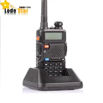 Originalus prekių BaoFeng UV-5R 5R Walkie Talkie136-174 /400-520Mhz Du Būdu Radijo Nešiojamasis CD, Radijo 5W dviejų dažnių VHF&UHF interphone