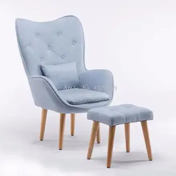 Patogus Vieną Kambarį Sofa-Lova, Balkonu, Butas Mini Kėdės, Modernaus Minimalistinio Sofa Asmenybės Laisvalaikio Miegamasis Kambarys Kėdė
